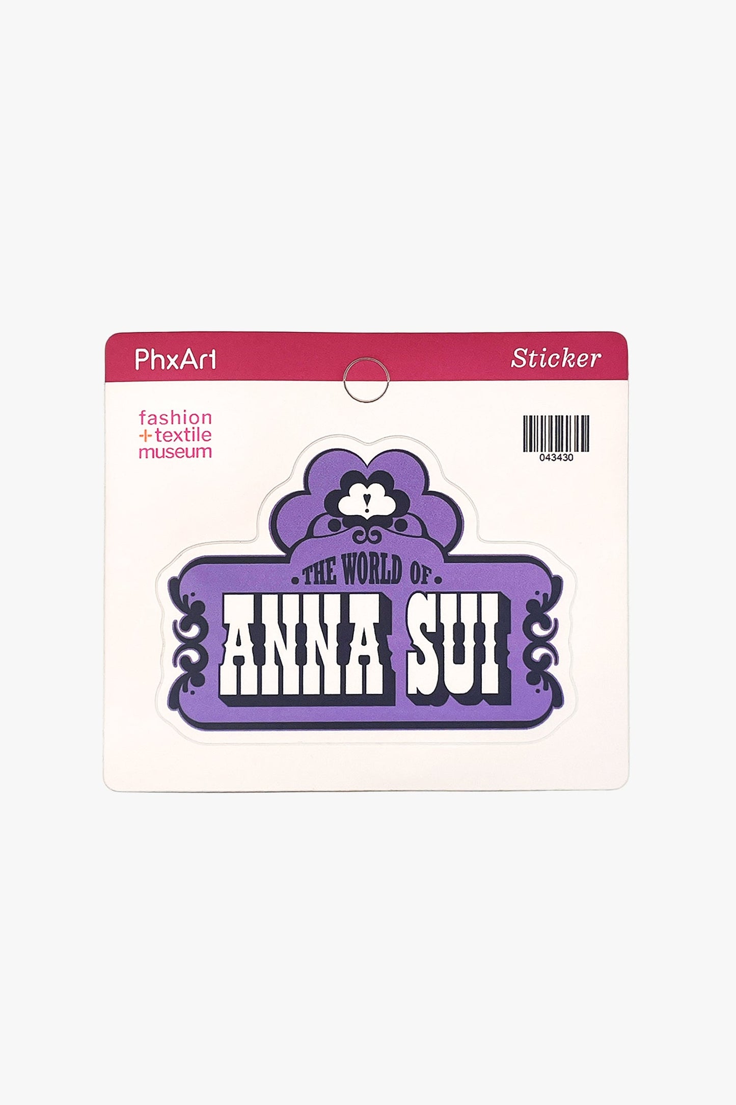 Anna Sui The World of Anna Sui Exhibition Sticker