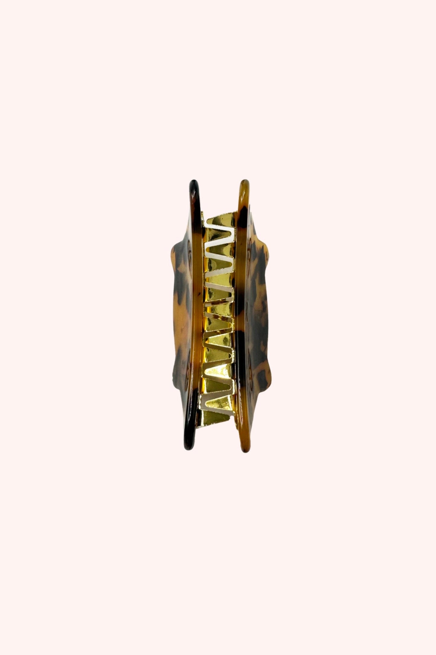 Anna Sui Etched Large Cat Jaw Clip Tokyo