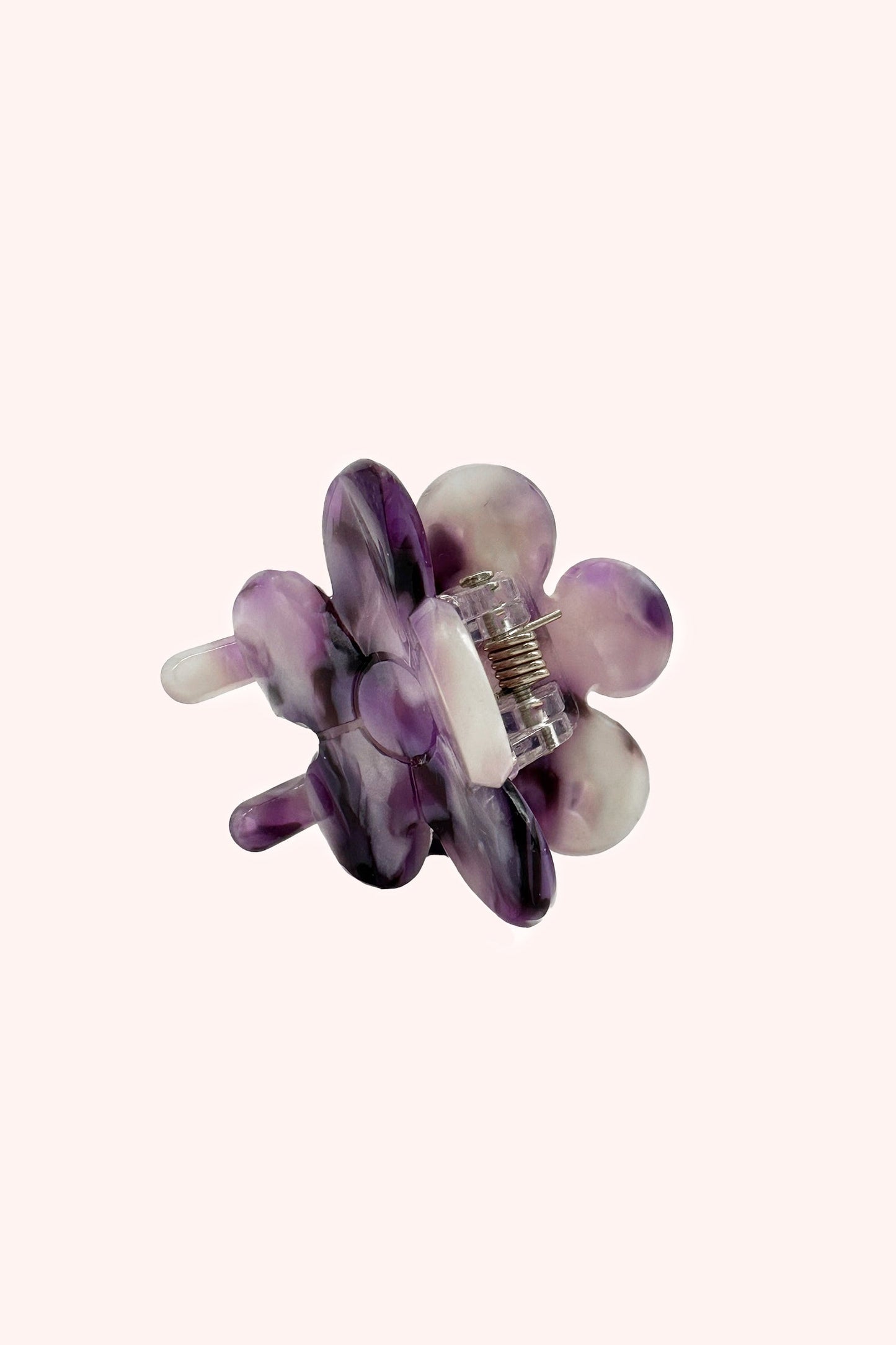 Anna Sui Petite Forget Me Not Flower Clip Amethyst