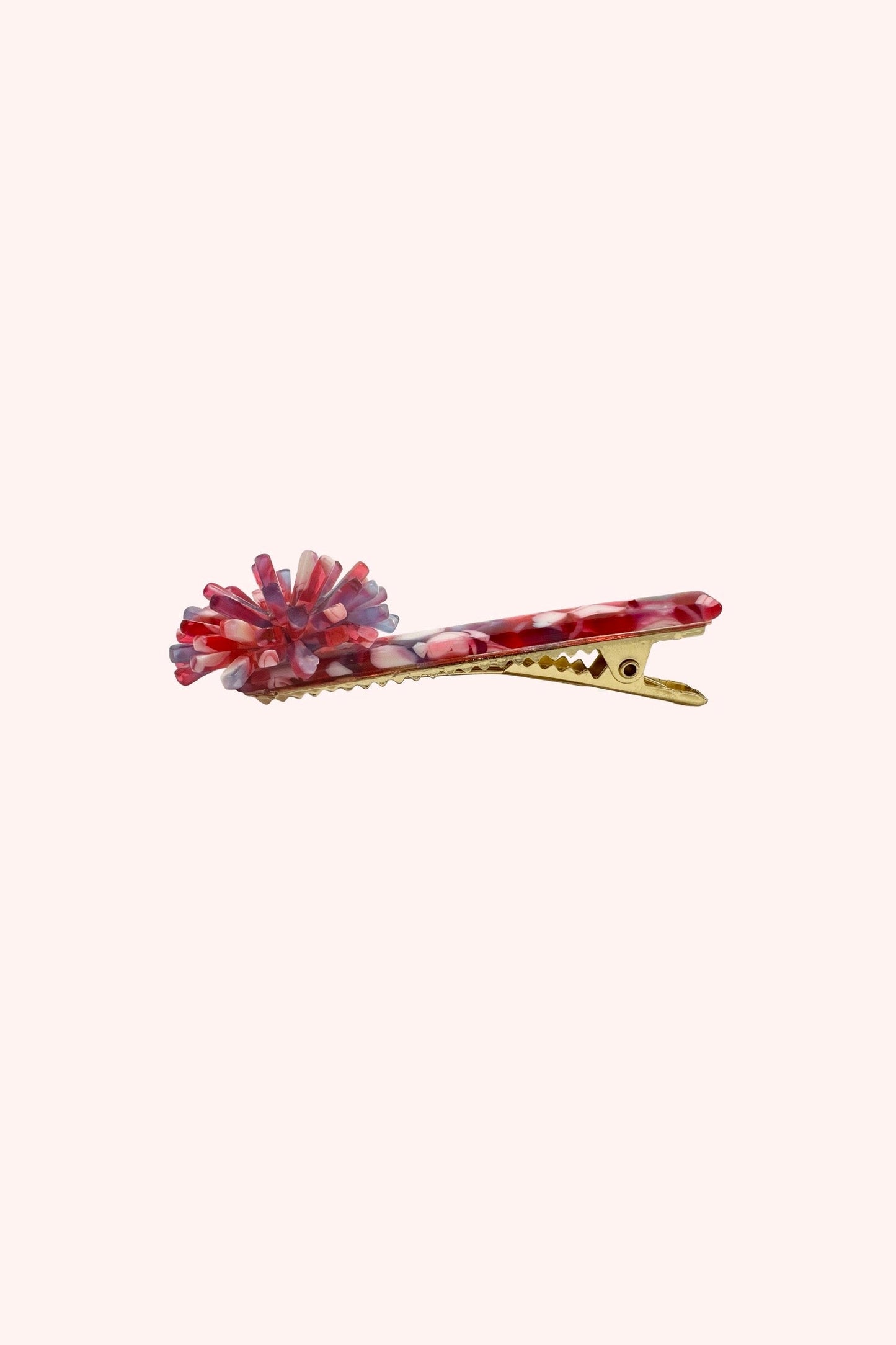 Anna Sui Pom Pom Clip Red Multi