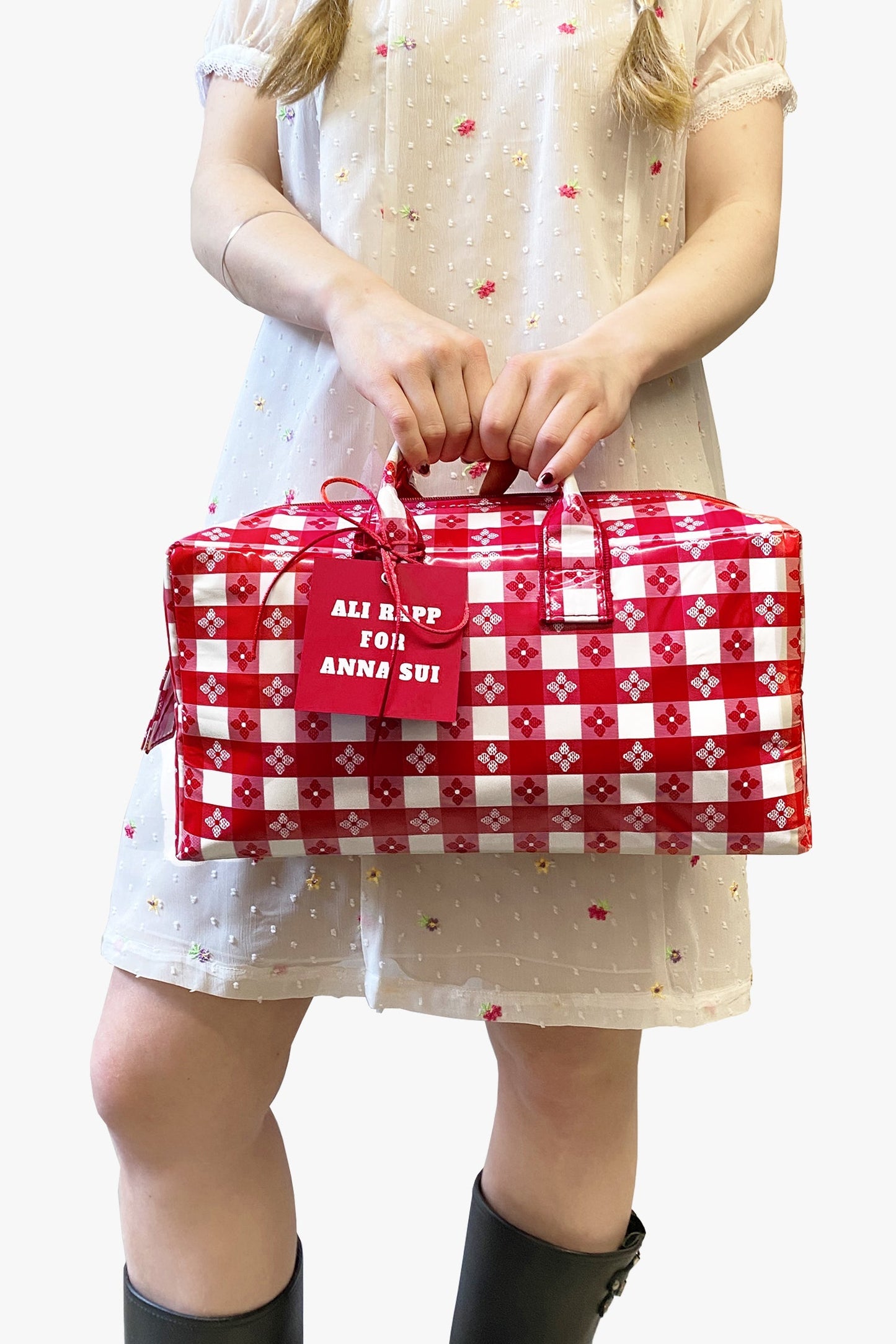 Anna Sui Ali Rapp for Anna Sui Medium Summer Picnic Bag