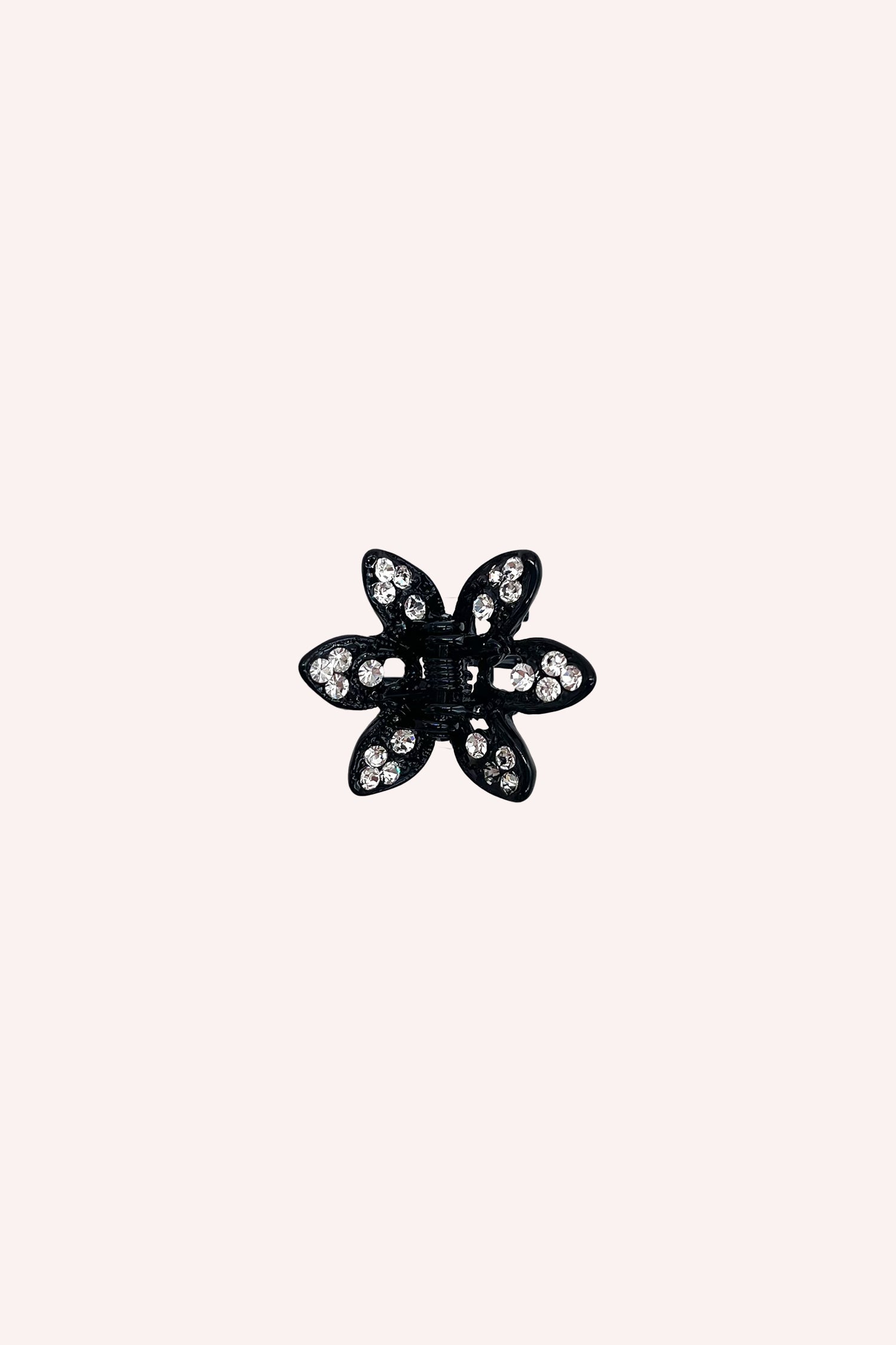 Anna Sui Baby Flower Crystal Jaw Clip