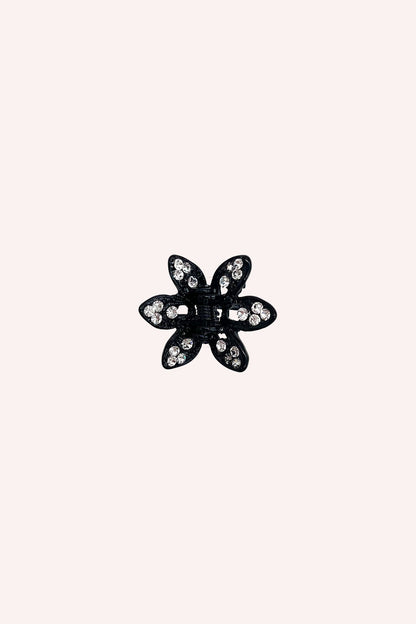 Anna Sui Baby Flower Crystal Jaw Clip