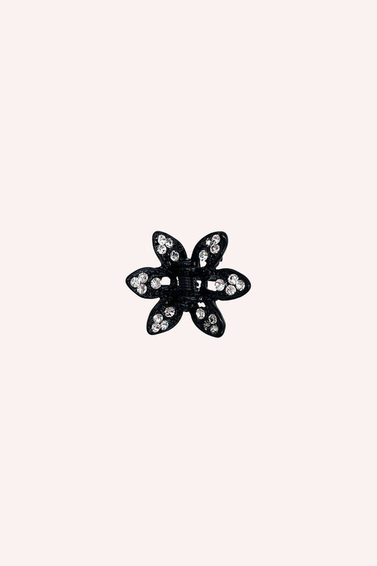 Anna Sui Baby Flower Crystal Jaw Clip