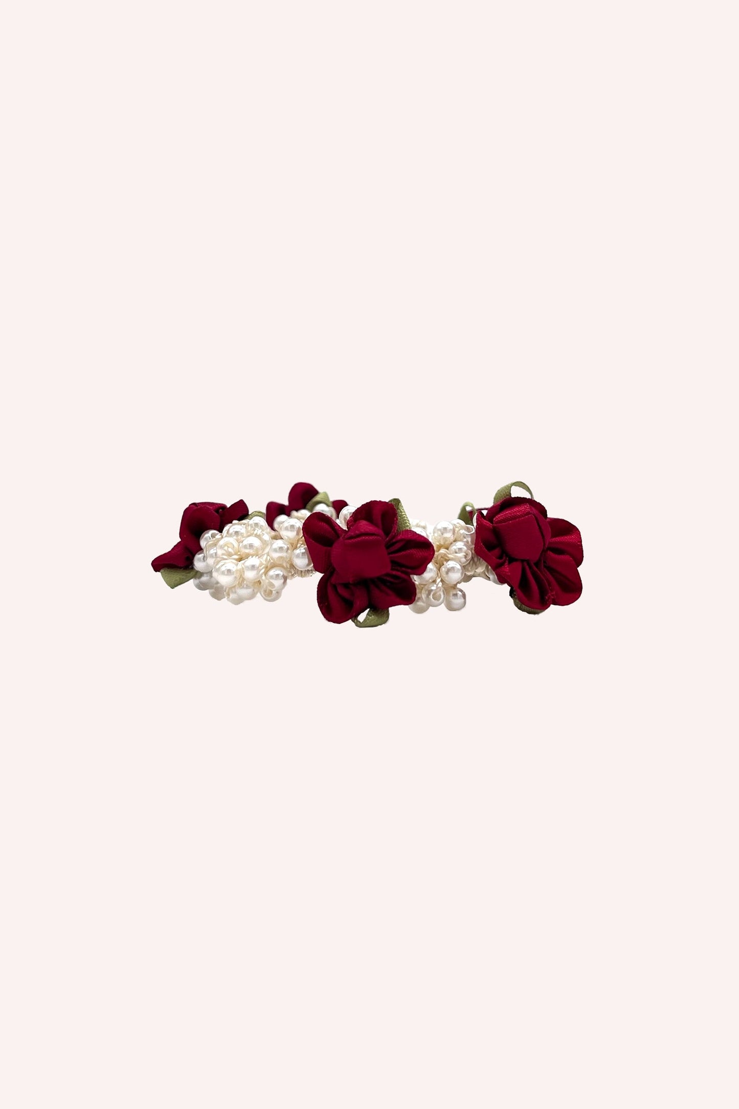 Anna Sui Roses and Pearls Scrunchie