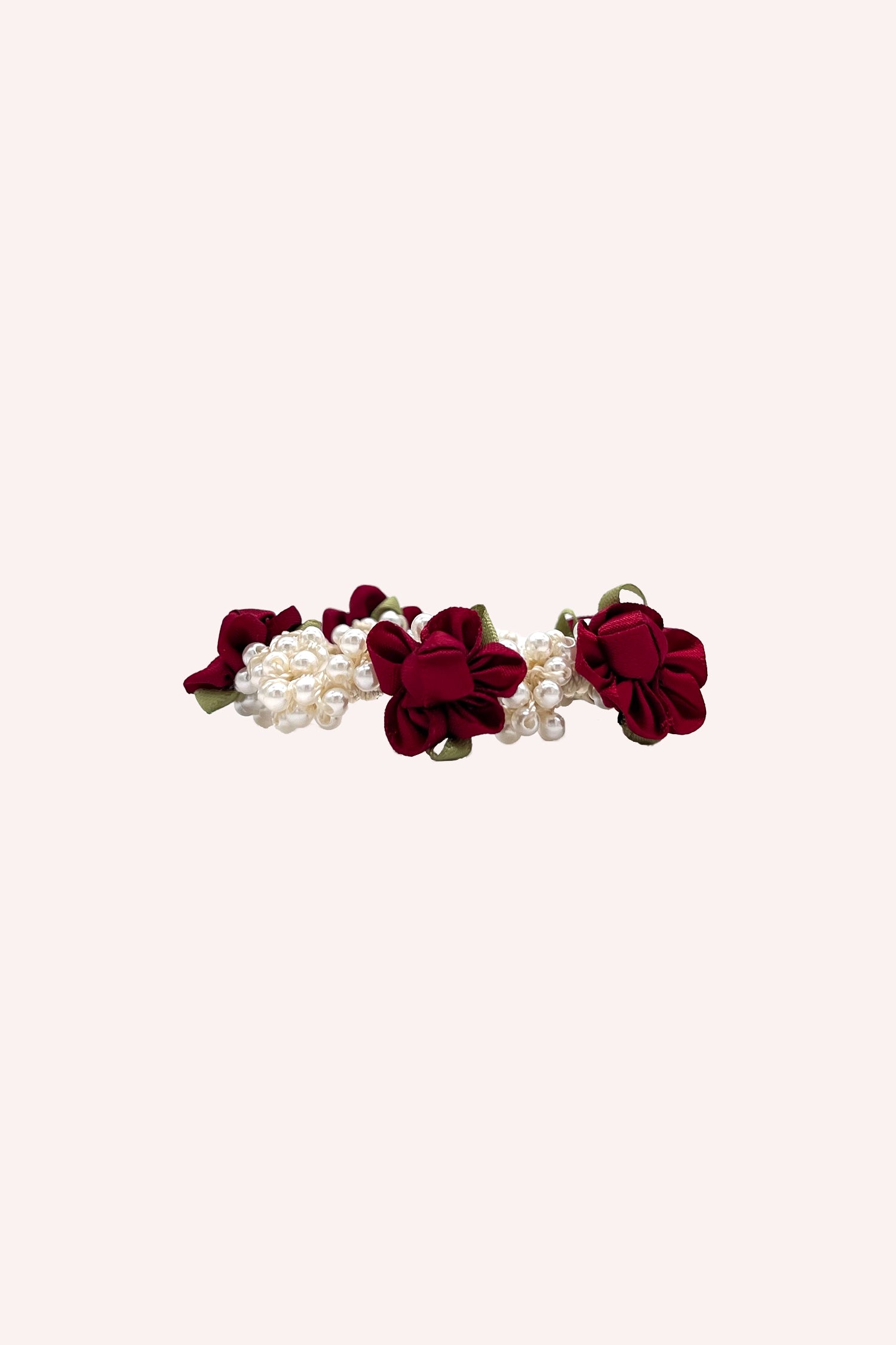 Anna Sui Roses and Pearls Scrunchie