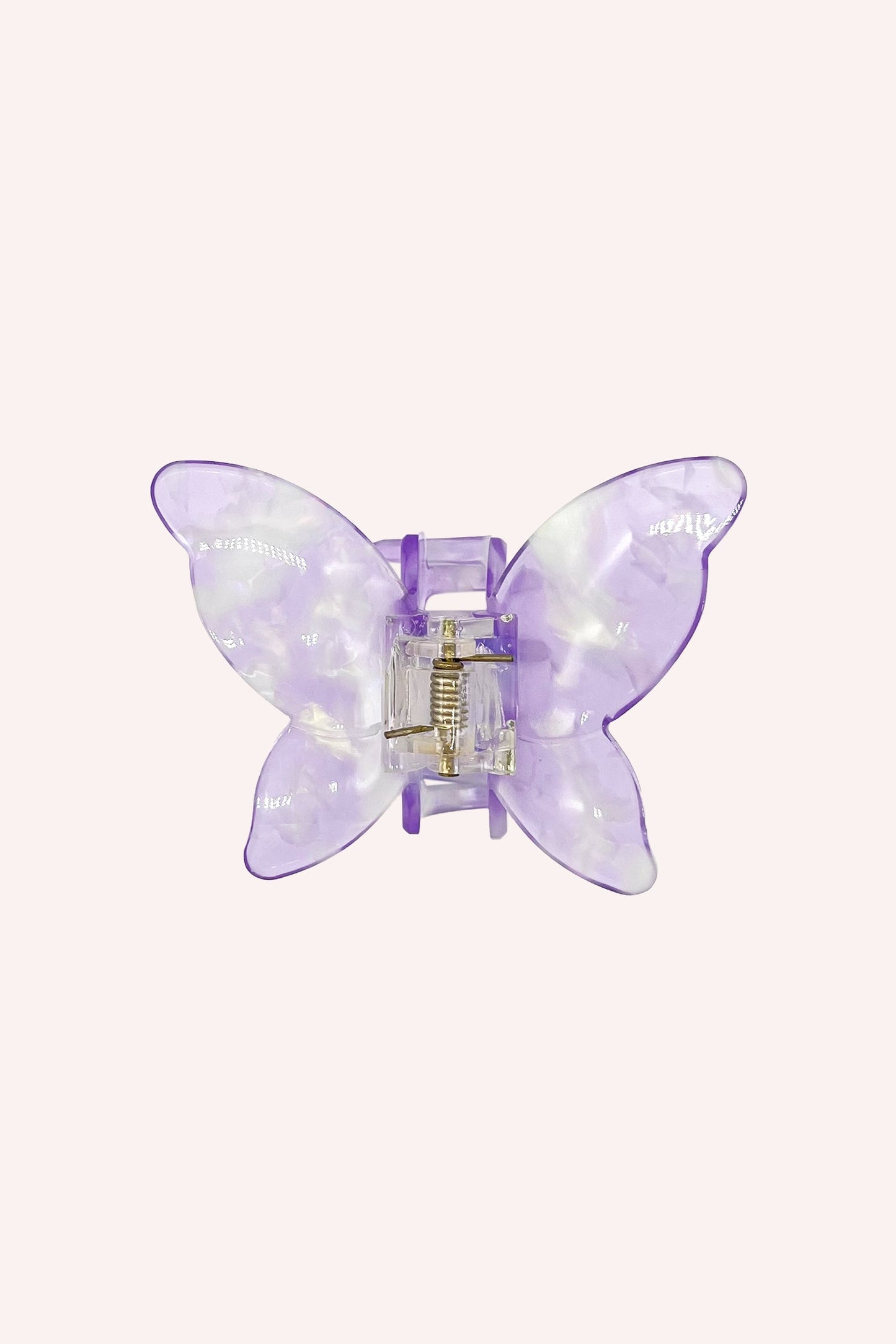 Anna Sui Large Gemstone Butterfly Jaw Clip - Lavender