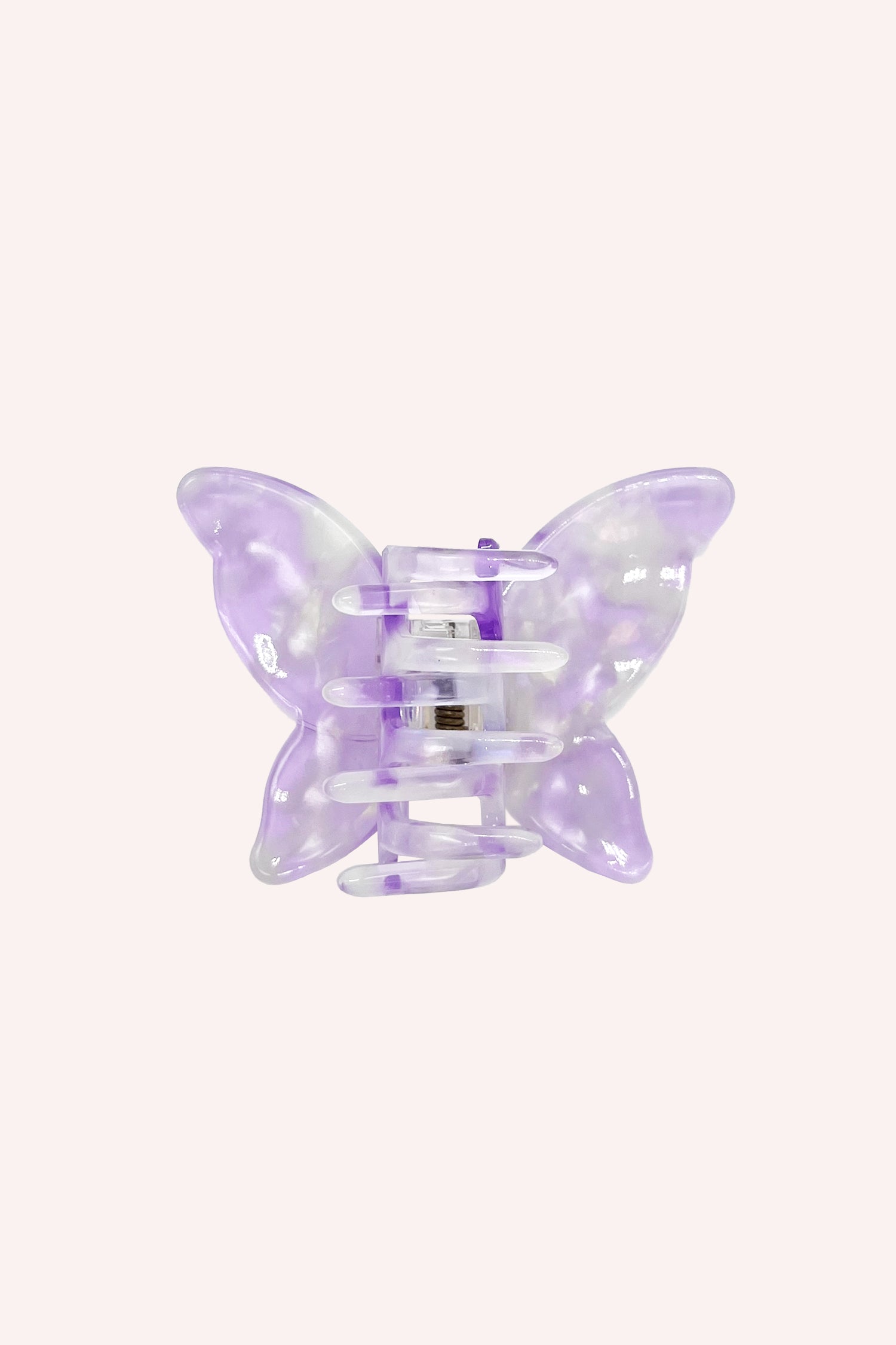 Anna Sui Large Gemstone Butterfly Jaw Clip - Lavender