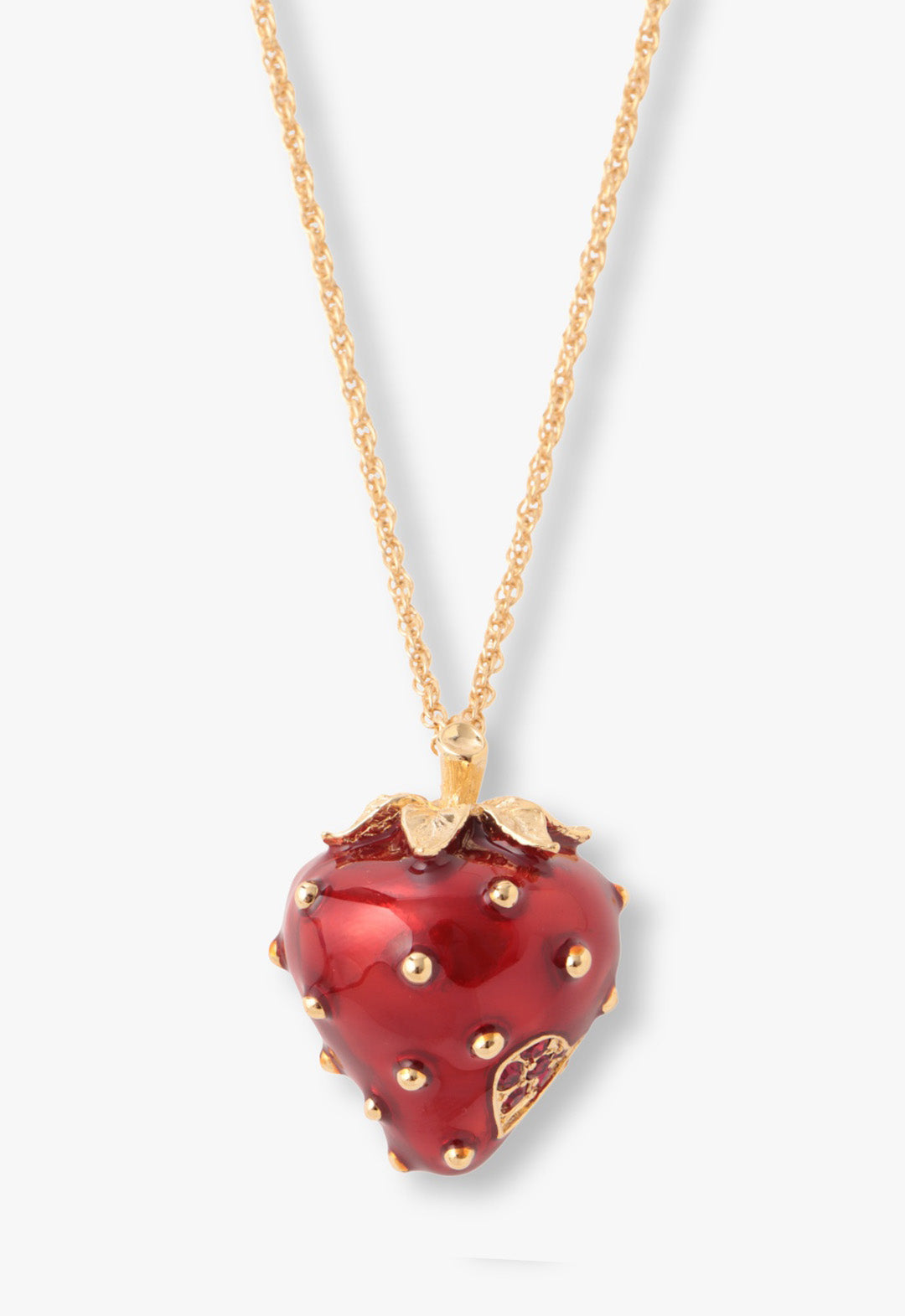 Anna Sui Strawberry Delight Necklace
