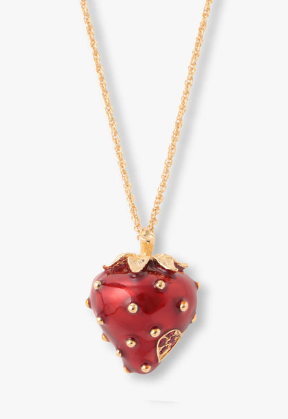 Anna Sui Strawberry Delight Necklace