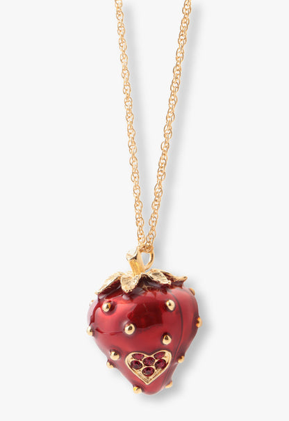 Anna Sui Strawberry Delight Necklace