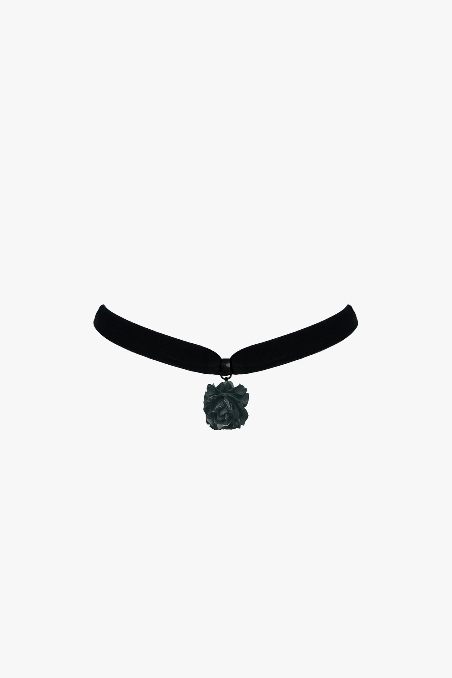 Anna Sui Retrolite Rose Velvet Choker