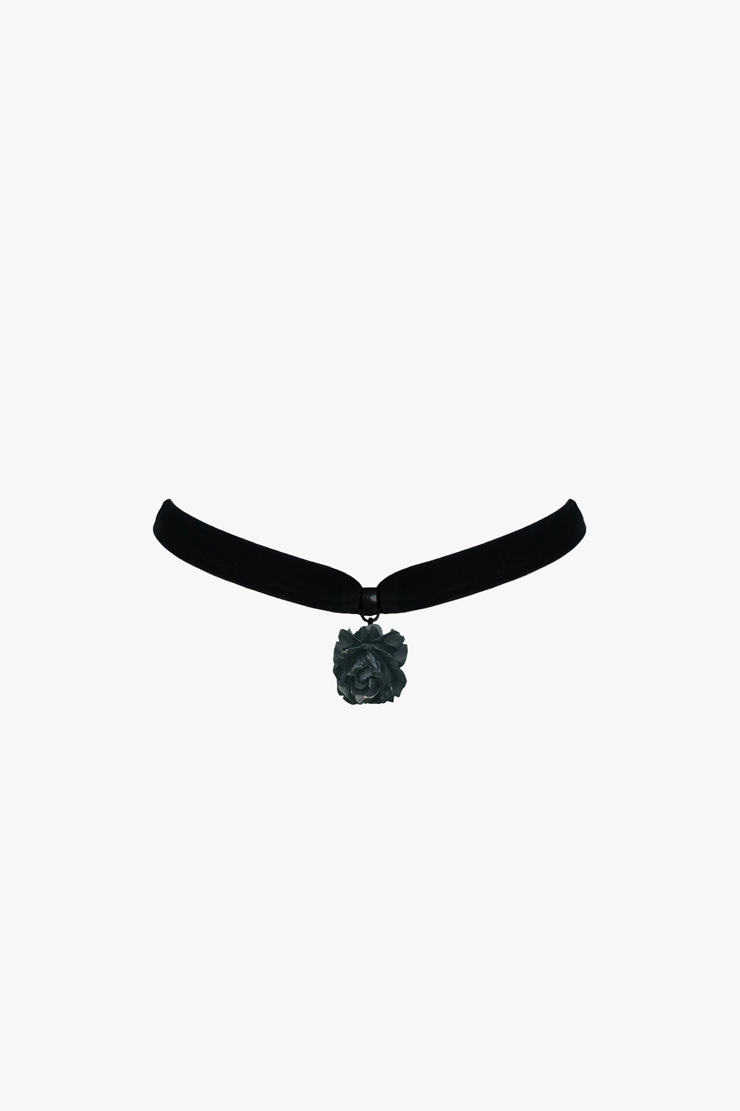 Anna Sui Retrolite Rose Velvet Choker