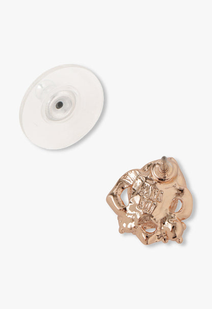 Anna Sui Enchanted Rose Earrings - Rose Gold