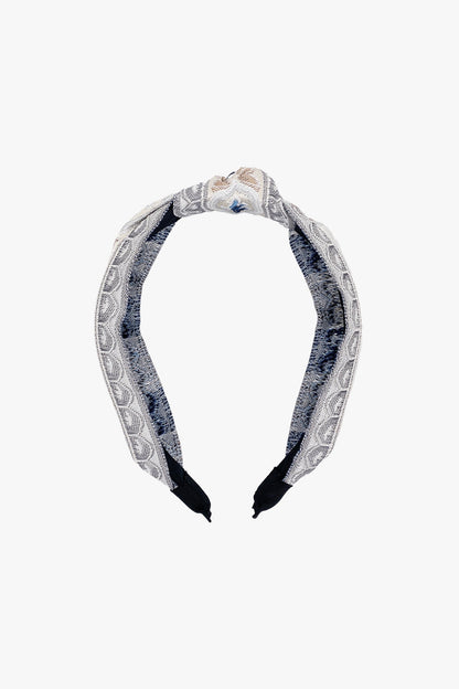 Anna Sui English Floral Tapestry Embroidered Handband
