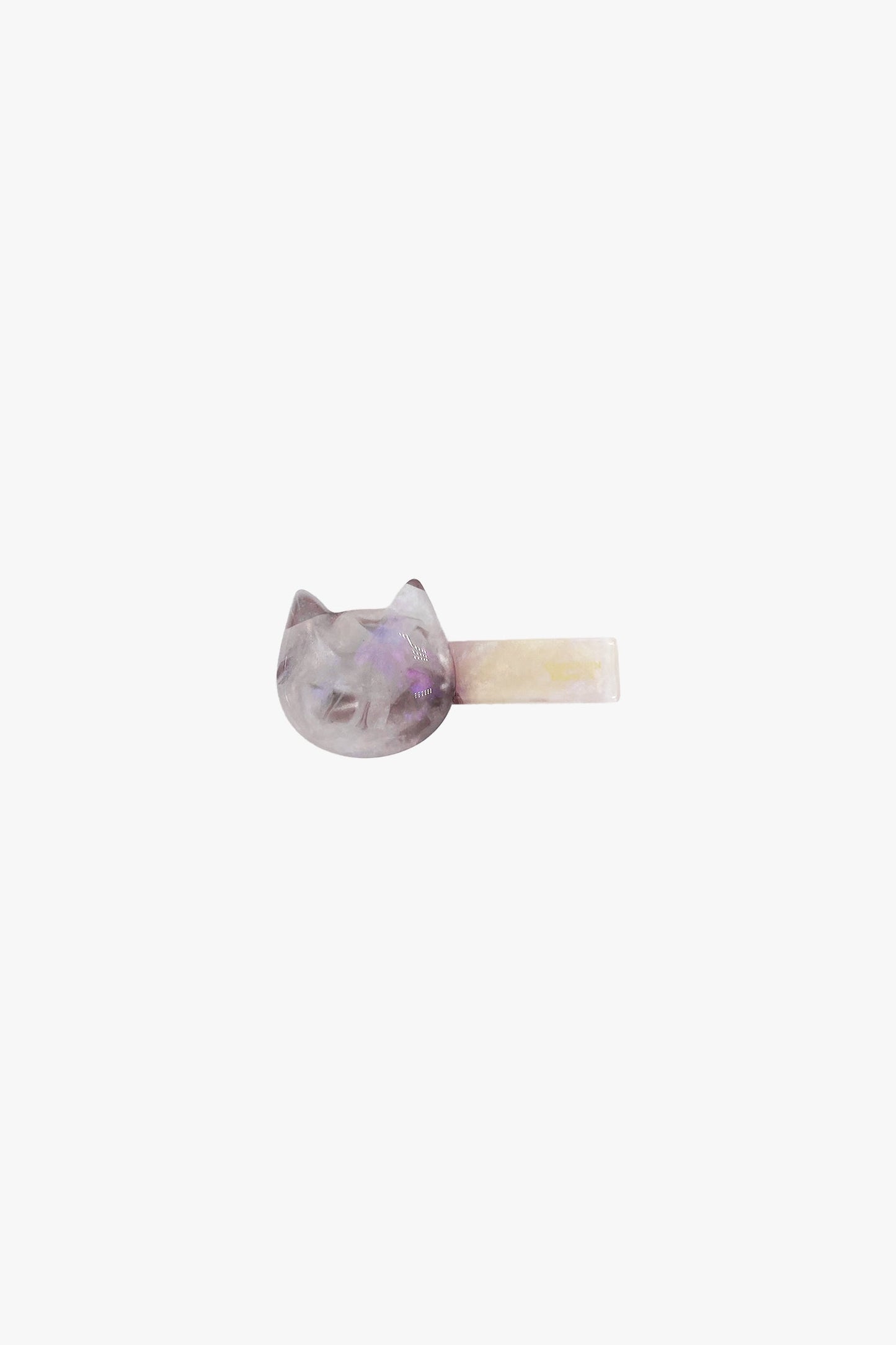 Anna Sui Kitten Side Clips - Amethyst