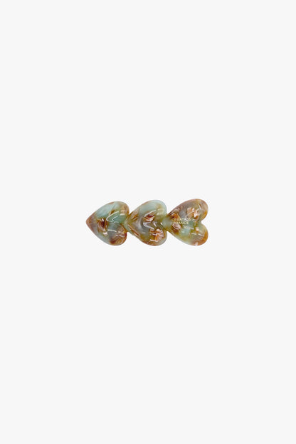 Anna Sui Triple Heart Side Clip