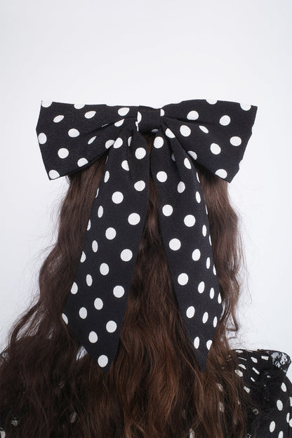 Anna Sui Polka Dot Bow Hair Clip