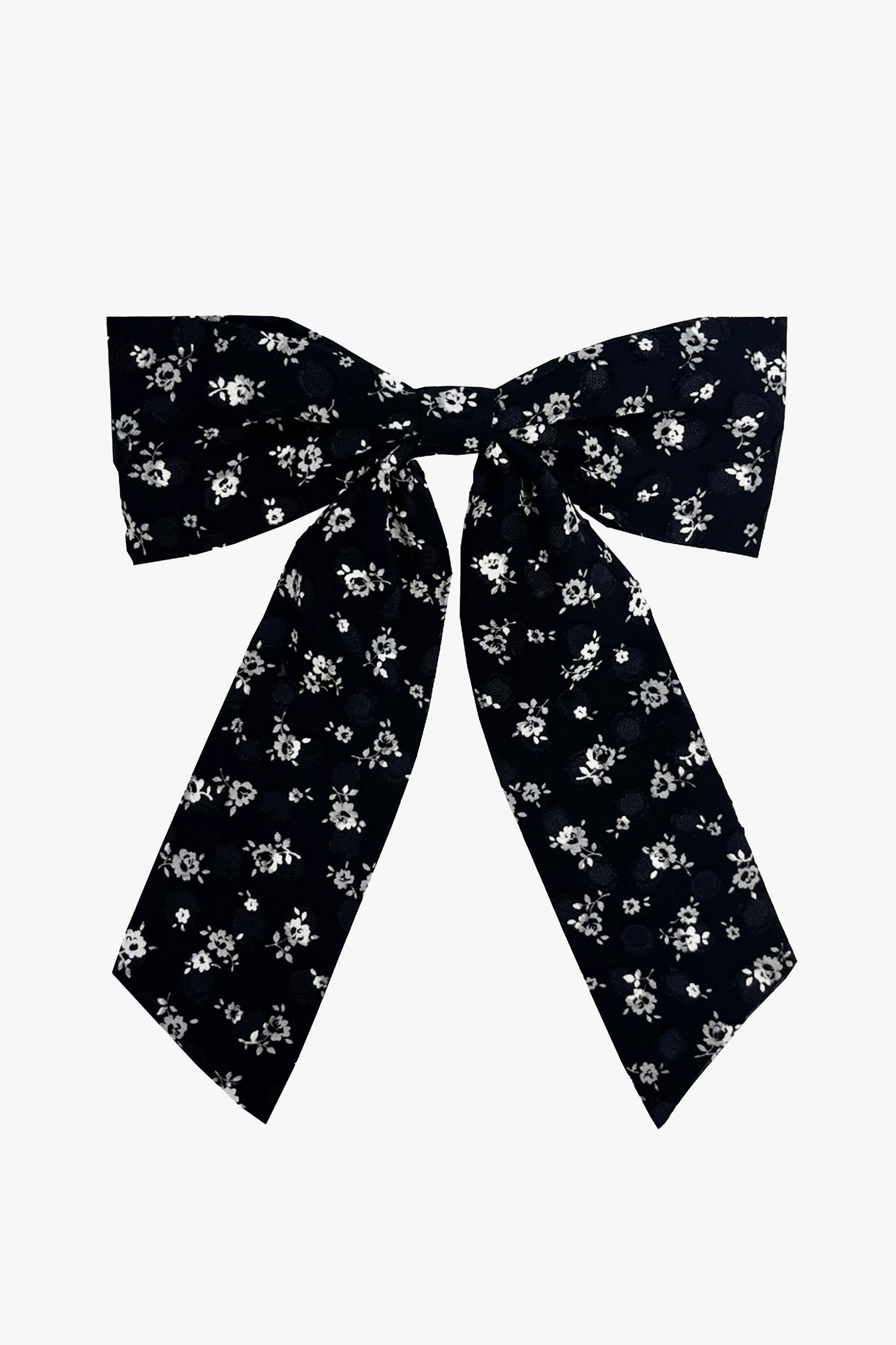 Anna Sui Ditsy Dot Chiffon Bow Hair Clip
