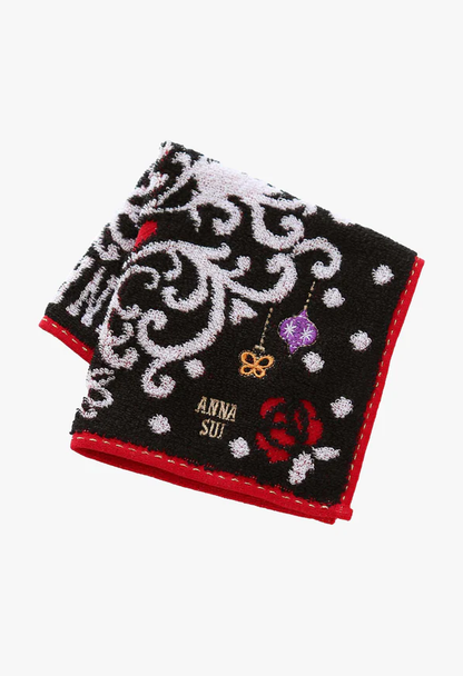 Anna Sui Rose Ornament Washcloth