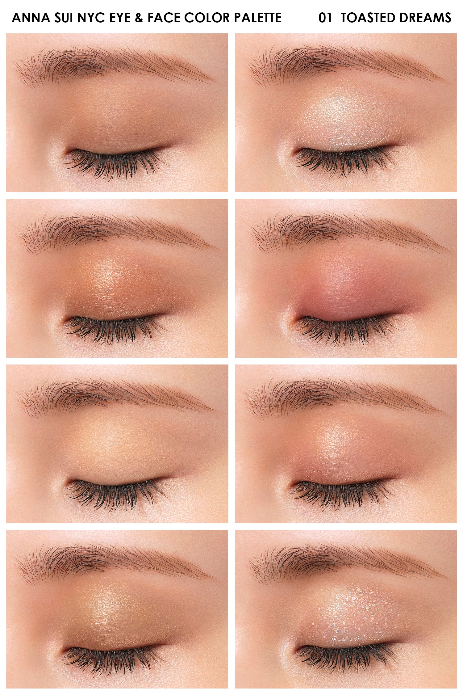 Anna Sui Limited Edition: Toasted Dreams Eye & Face Color Palette and Tint Rouge Set