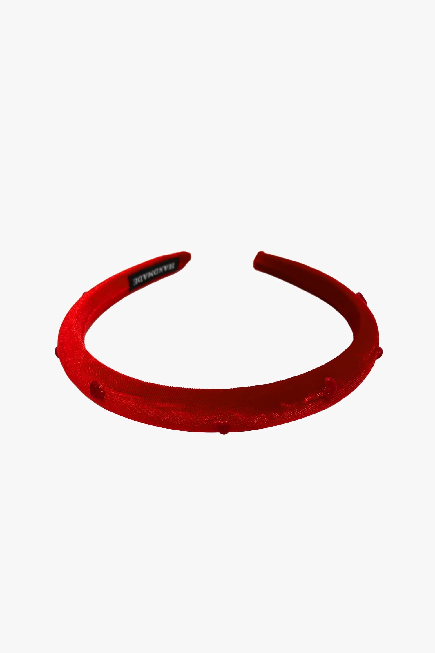 Anna Sui Heartfelt Velvet Headband - Red
