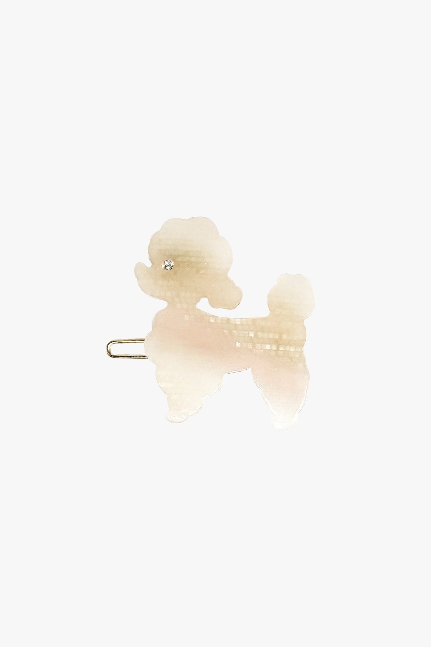 Anna Sui French Poodle Side Barrettes