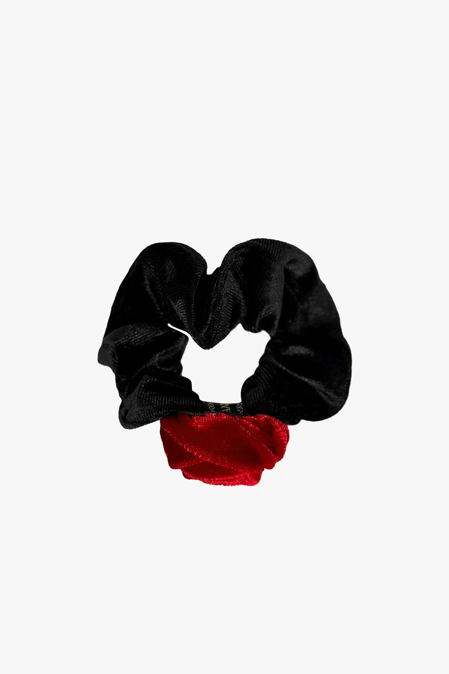 Anna Sui Velvet Rosette Scrunchie - Red