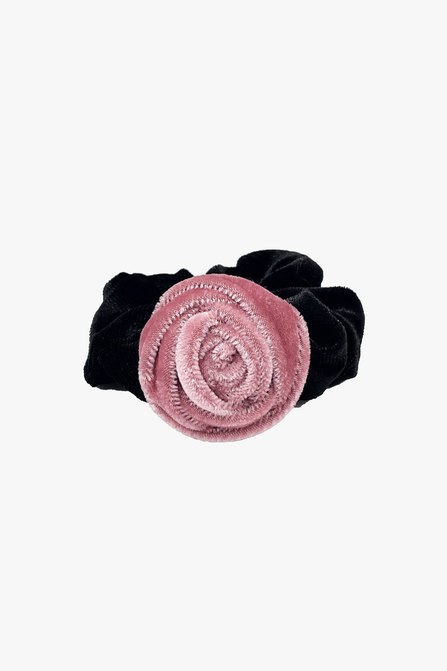 Anna Sui Velvet Rosette Scrunchie - Pink
