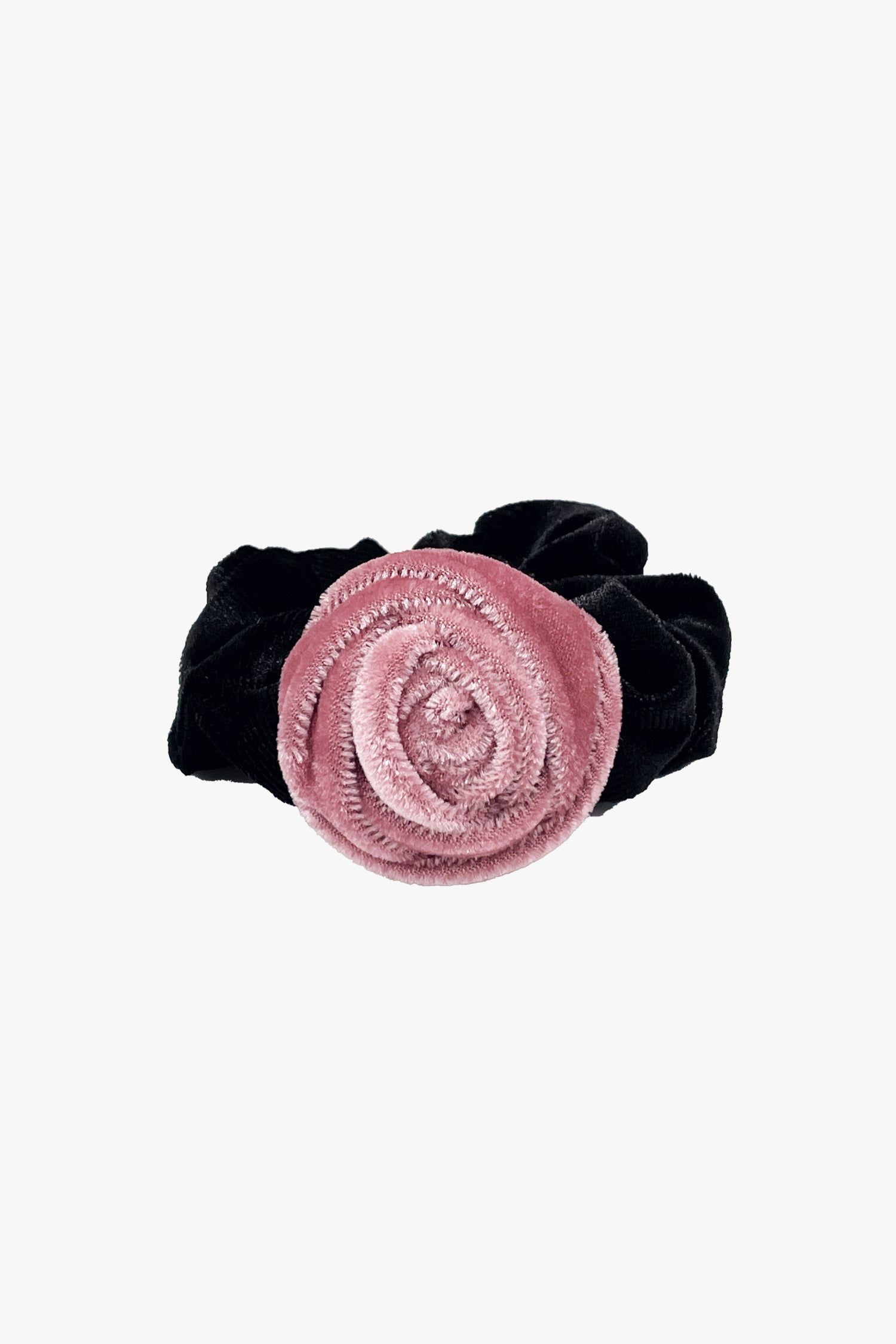 Anna Sui Velvet Rosette Scrunchie - Pink