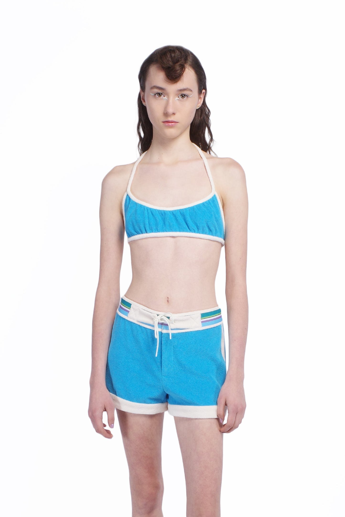 Anna Sui Cabana Terry Bikini Top