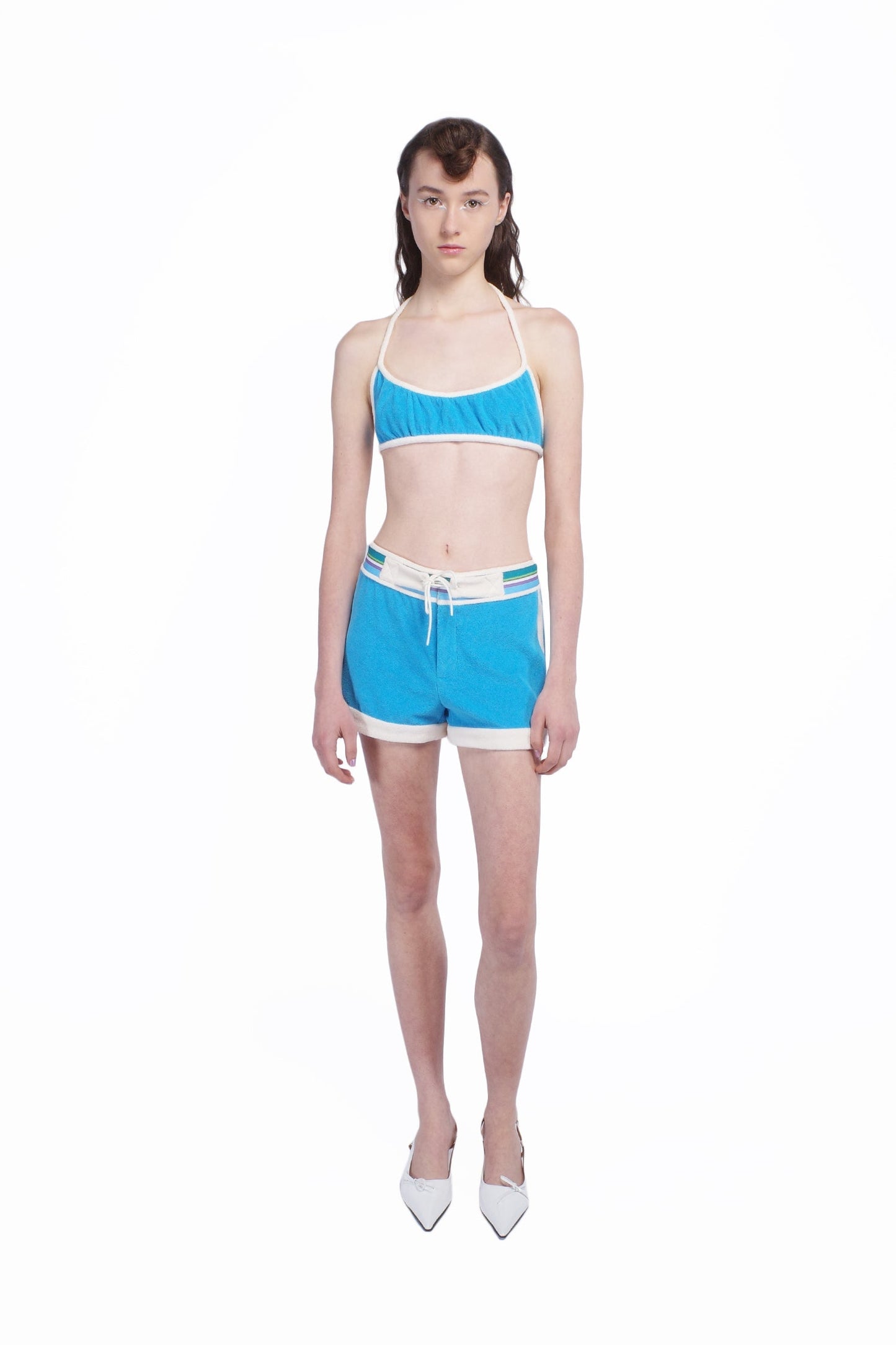 Anna Sui Cabana Terry Bikini Top