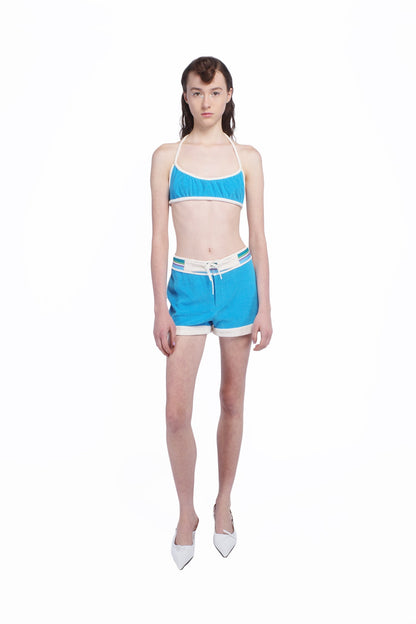 Anna Sui Cabana Terry Bikini Top
