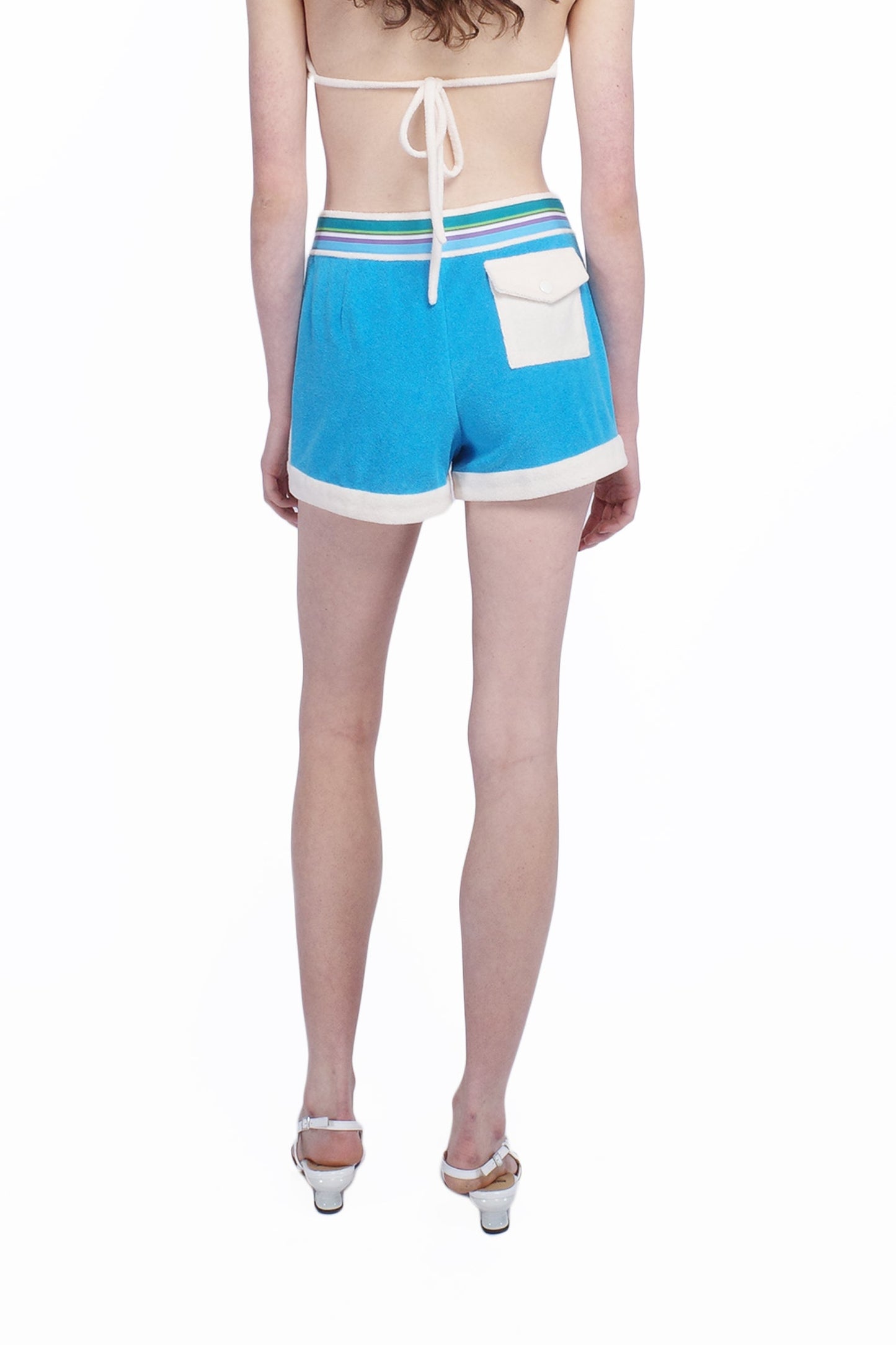 Anna Sui Cabana Terry Shorts
