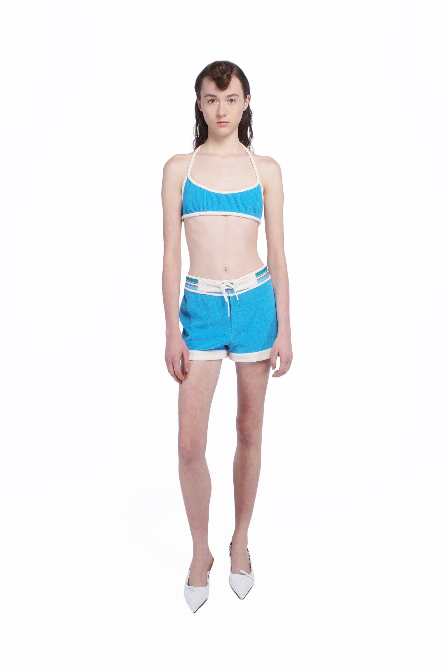 Anna Sui Cabana Terry Shorts