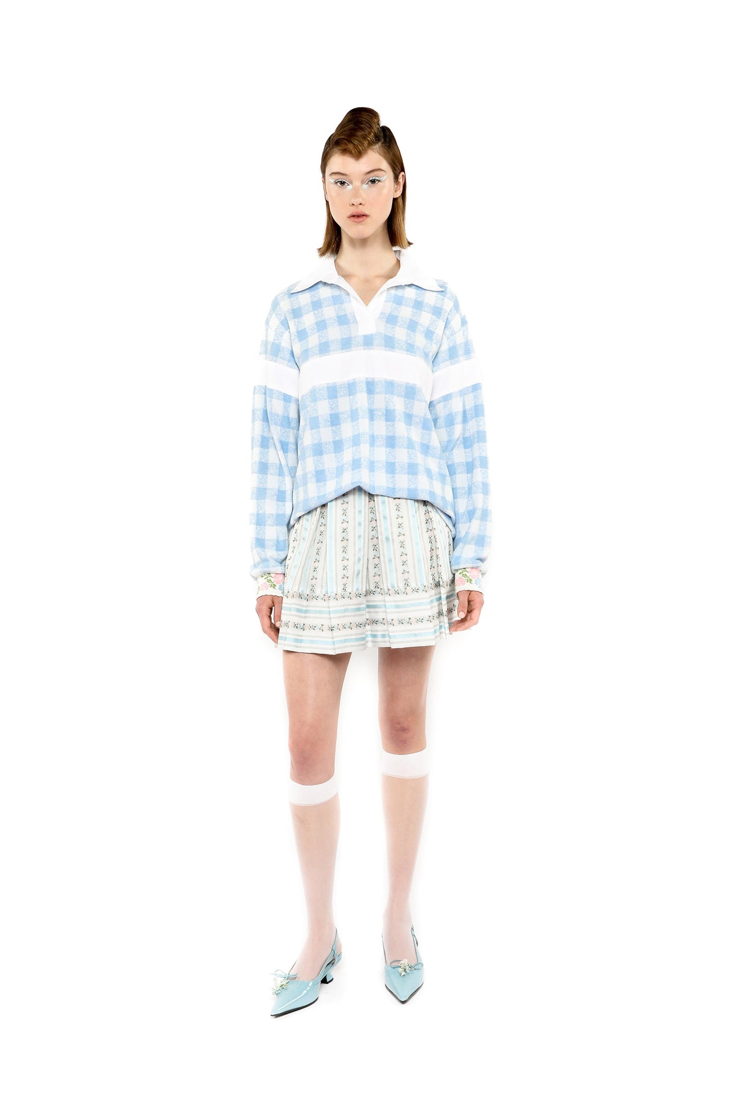 Anna Sui Ribbon Roses Skirt