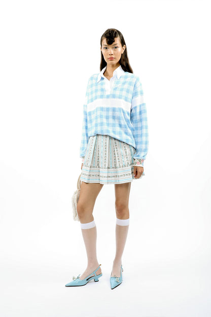 Anna Sui Ribbon Roses Skirt
