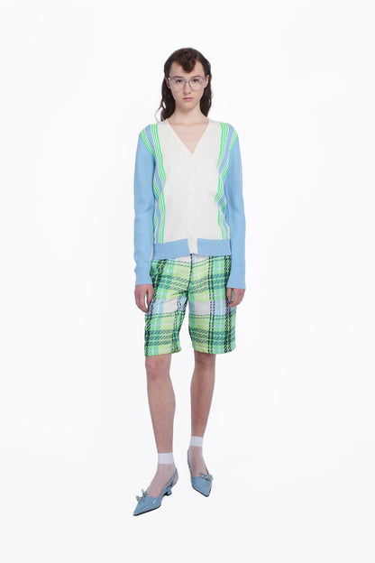 Anna Sui Amalfi Knit Cardigan - Baby Blue