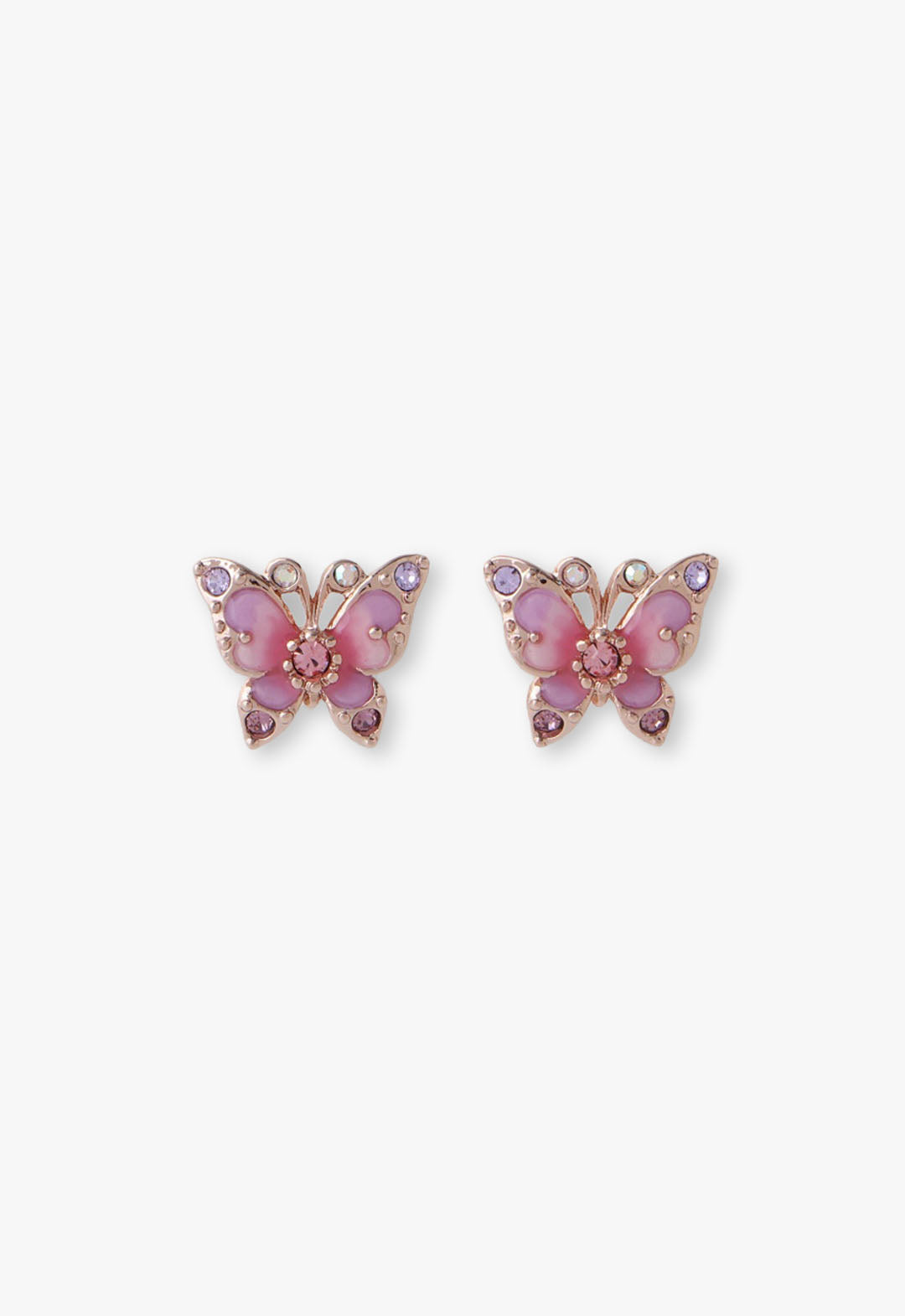 Anna Sui Pink Fantasy Butterfly Earrings