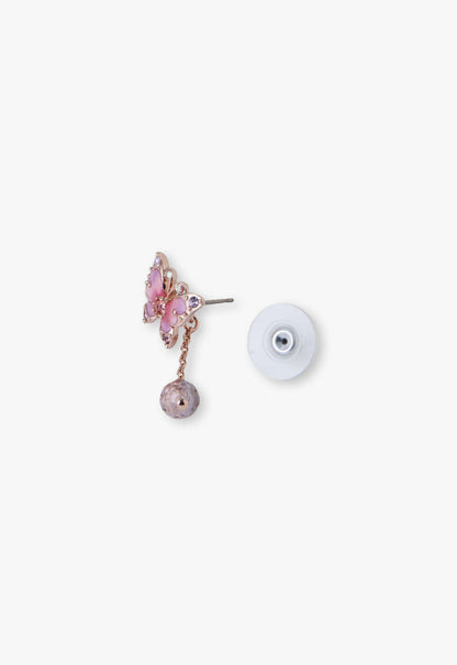 Anna Sui Pink Fantasy Butterfly Earrings