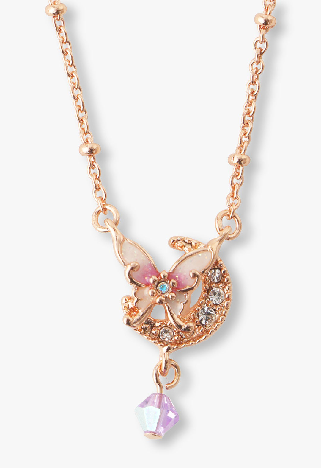Anna Sui Moonlit Butterfly Necklace