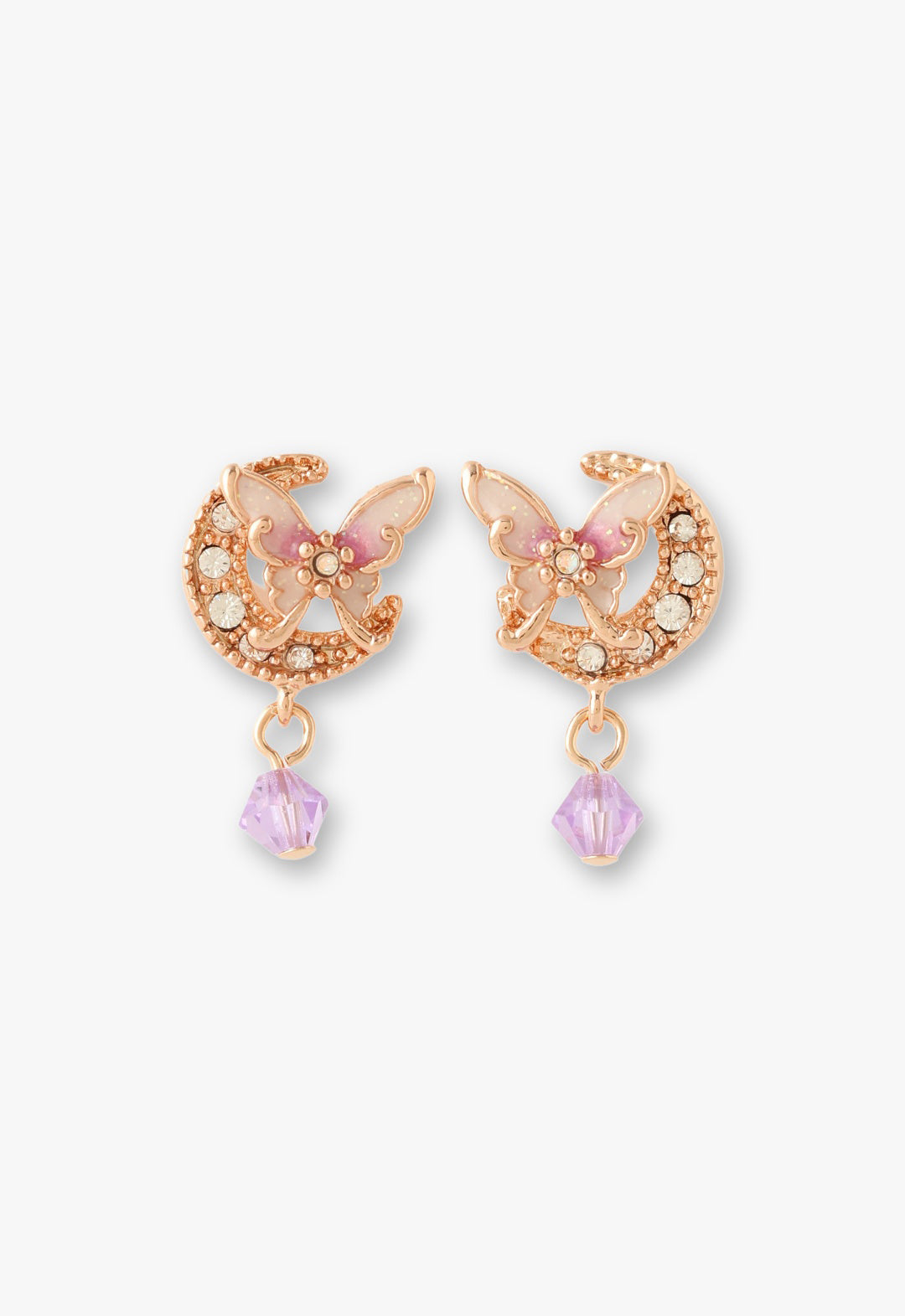 Anna Sui Moonlit Butterfly Earrings