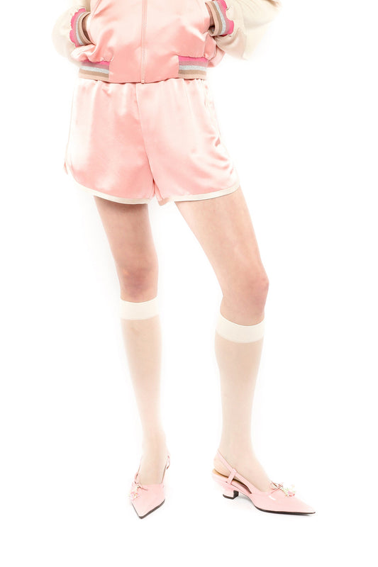 Anna Sui Satin Shorts
