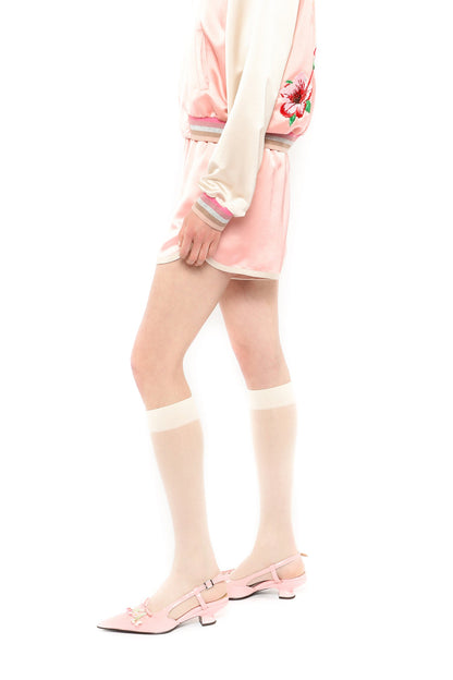 Anna Sui Satin Shorts