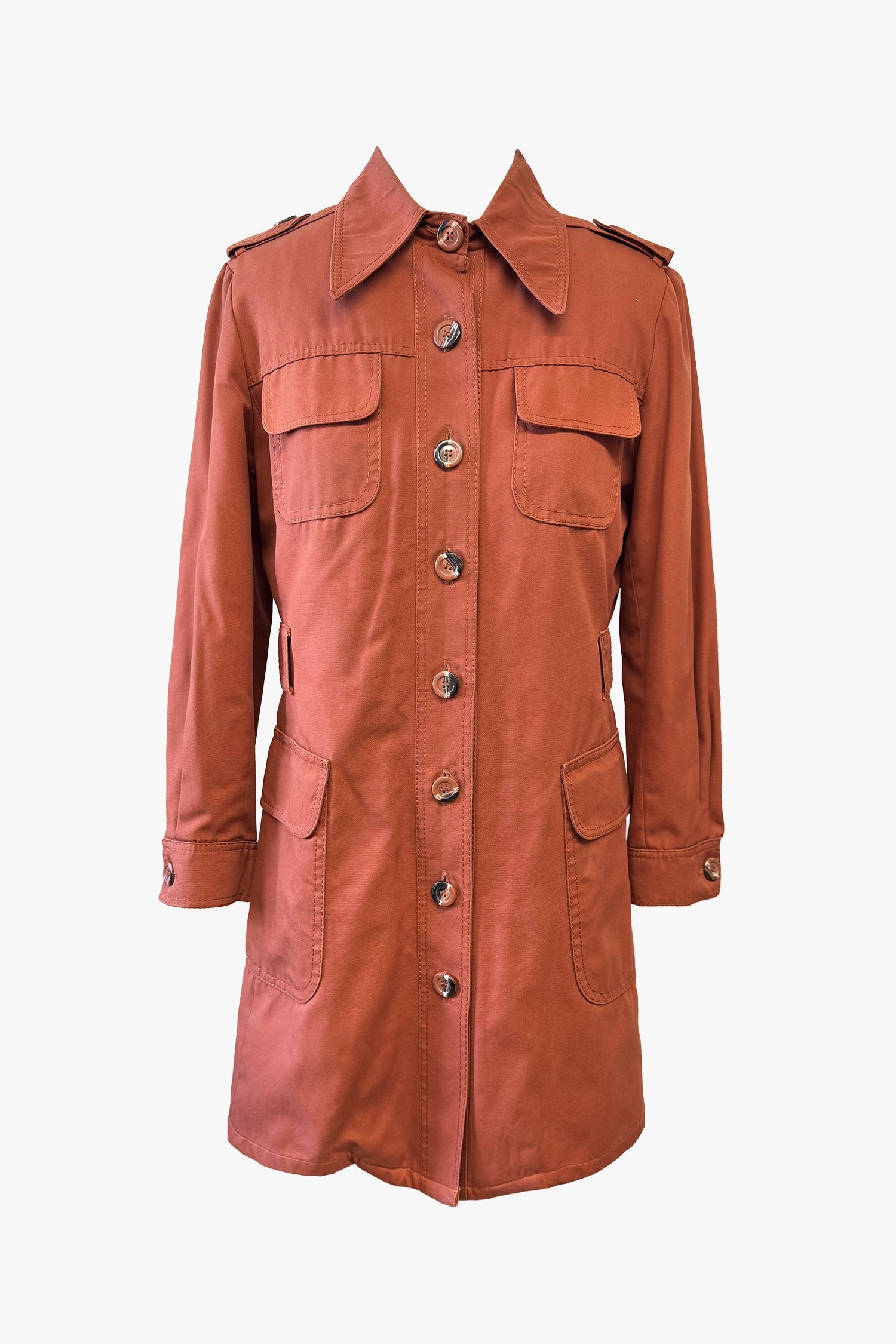 Anna Sui Vintage Seventies Trench Coat