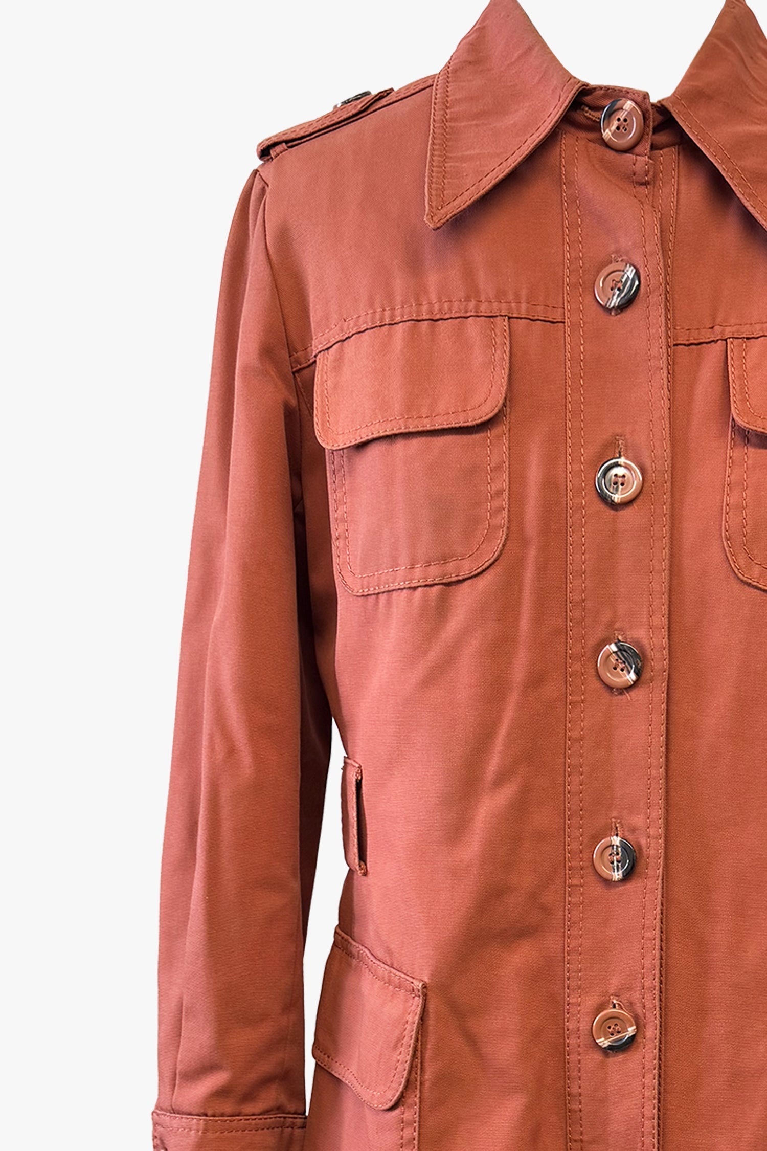 Anna Sui Vintage Seventies Trench Coat