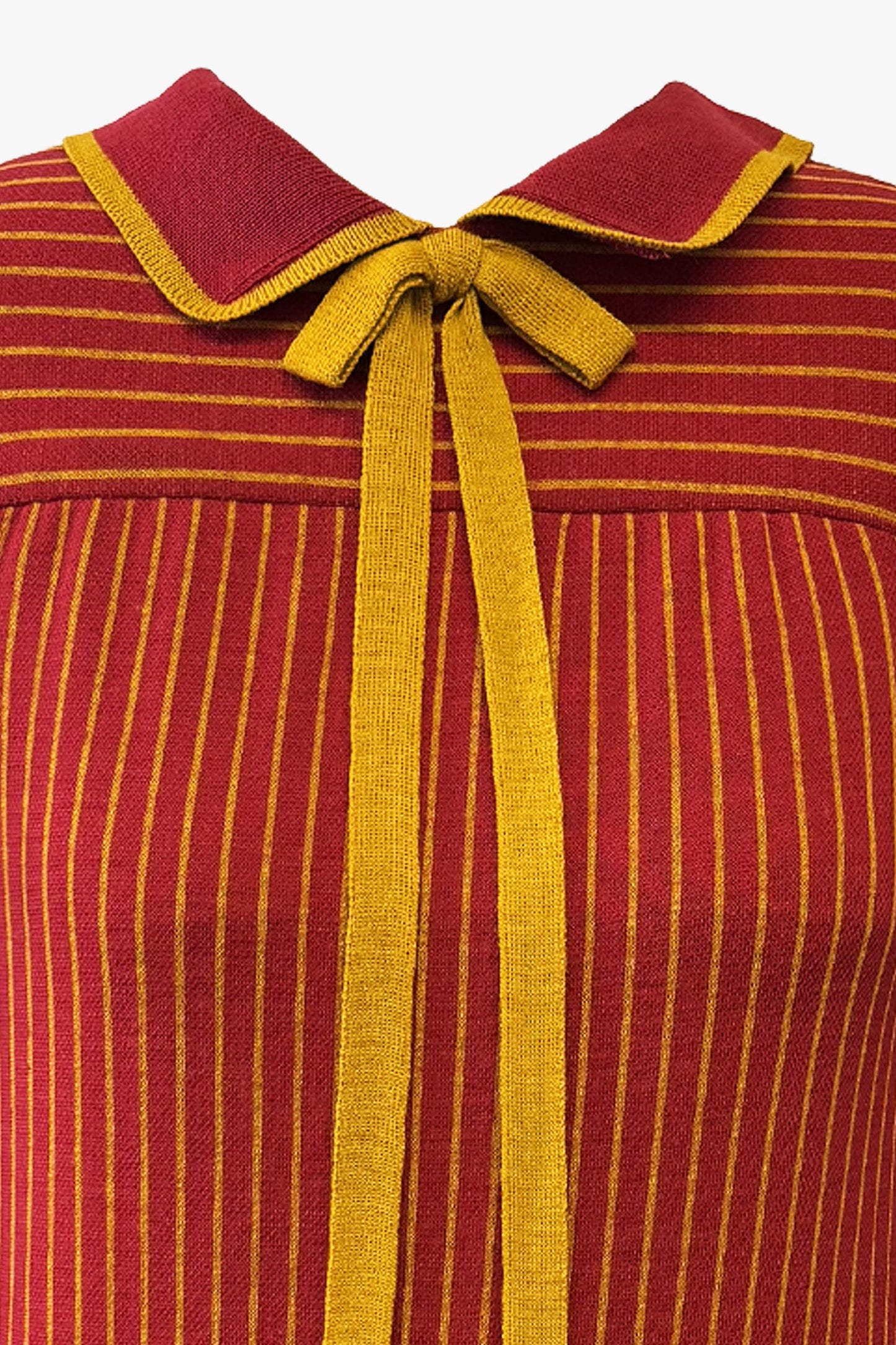 Anna Sui Vintage Sixties Knit Striped Dress