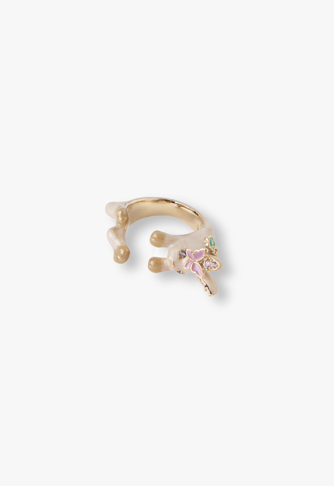 Anna Sui Pastel Bunny Ring