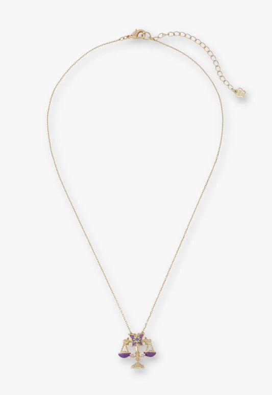 Anna Sui Libra Zodiac Necklace