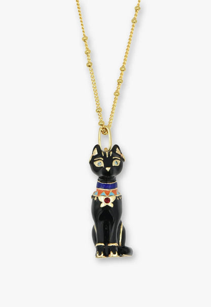 Anna Sui Egyptian Cat Necklace